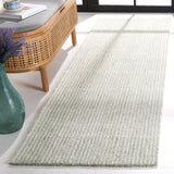 Safavieh Abstract 2'-3" x 10'-0" Rug in Sage / Ivory