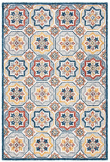 Safavieh Metro 4'-0" x 6'-0" Rug in Beige / Ivory
