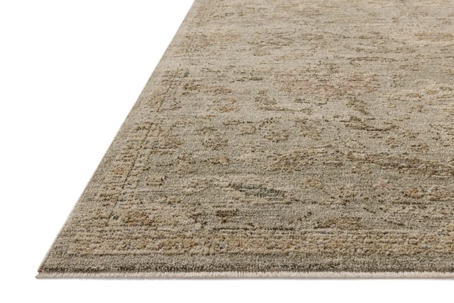 Loloi Willa WIA-06 Sage / Multi Power Loomed Rug - rug corner