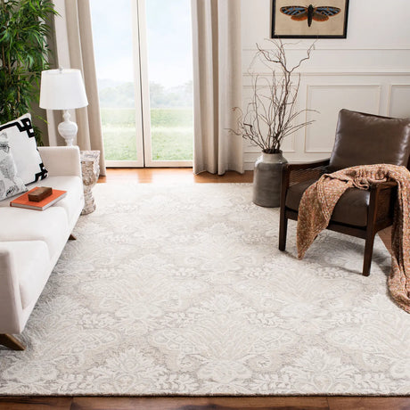 Safavieh Micro-Loop 10'-0" x 14'-0" Rug in Beige