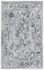 Safavieh Marquee 4'-0" x 6'-0" Rug in Light Grey / Charcoal