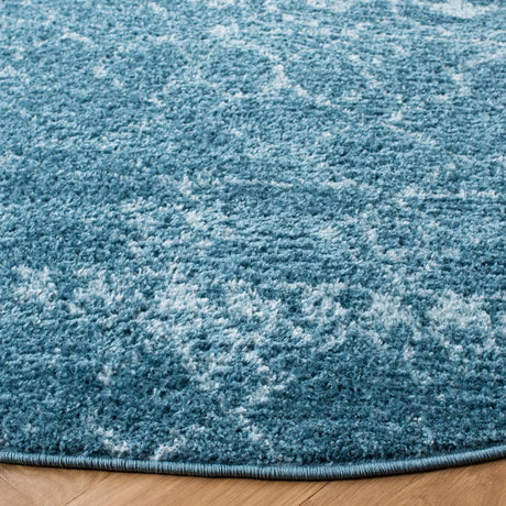 Safavieh Tulum 6'-7" x 6'-7" Rug in Turquoise / Blue