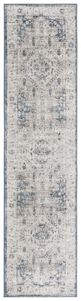 Safavieh Vintage Tabriz 2'-0" x 8'-0" Rug in Grey / Blue