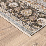 Oriental Weavers Sphinx Maharaja 660J1 Ivory/Blue Rugs - corner detail