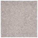 Safavieh Textual 6'-0" x 6'-0" Rug in Brown