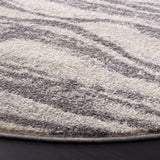 Safavieh Tulum 6'-7" x 6'-7" Rug in Ivory / Grey