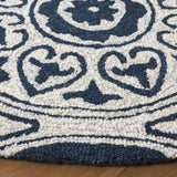 Safavieh Metro 6'-0" x 6'-0" Rug in Blue / Ivory
