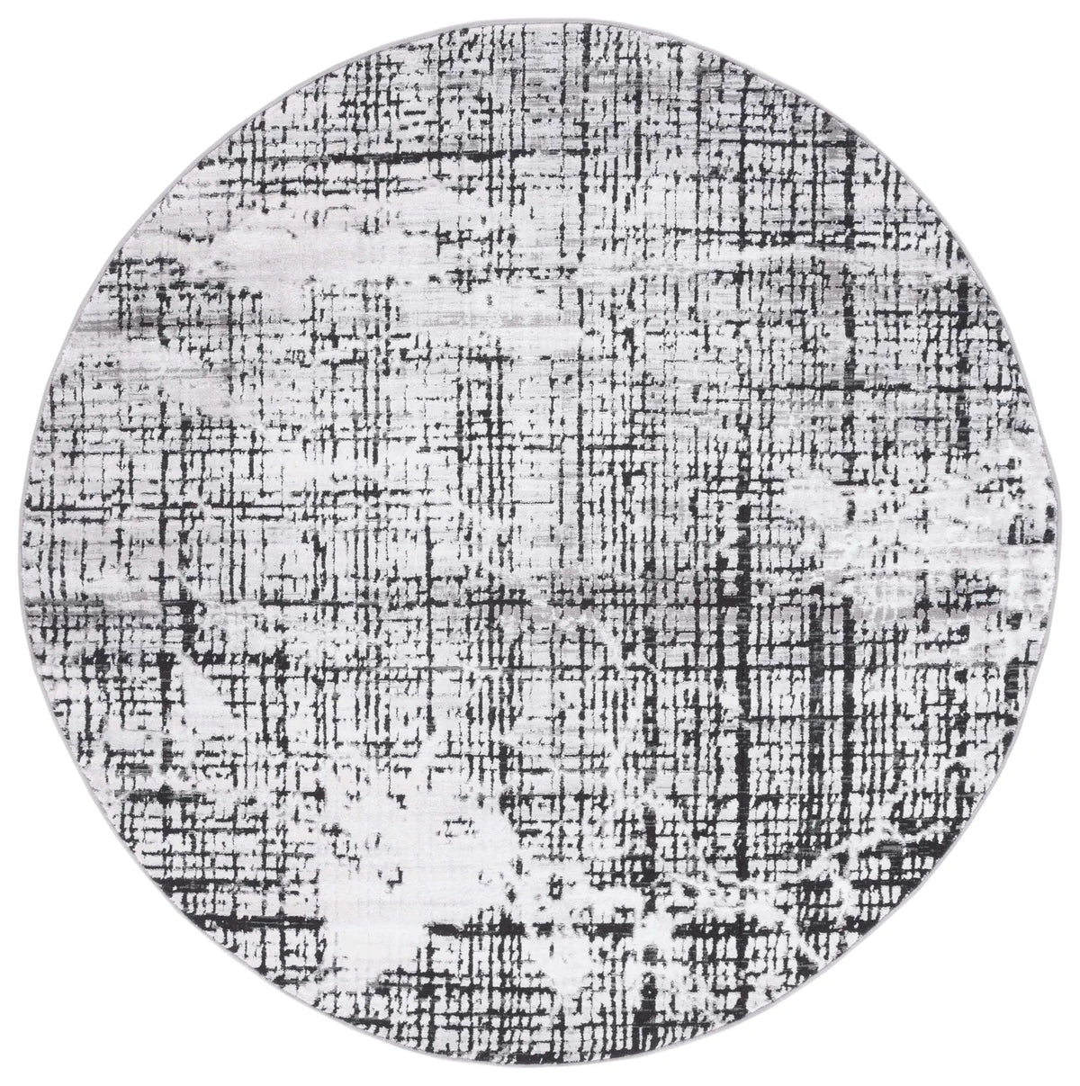 Safavieh Amelia 6'-7" x 6'-7" Rug in Grey / Charcoal