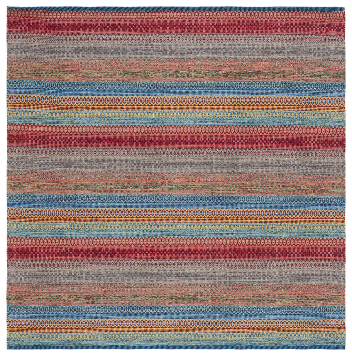Safavieh Montauk 6'-0" x 6'-0" Rug in Blue / Grey