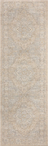 Loloi Odette Odt-05 Beige/Silver Rug - runner flat