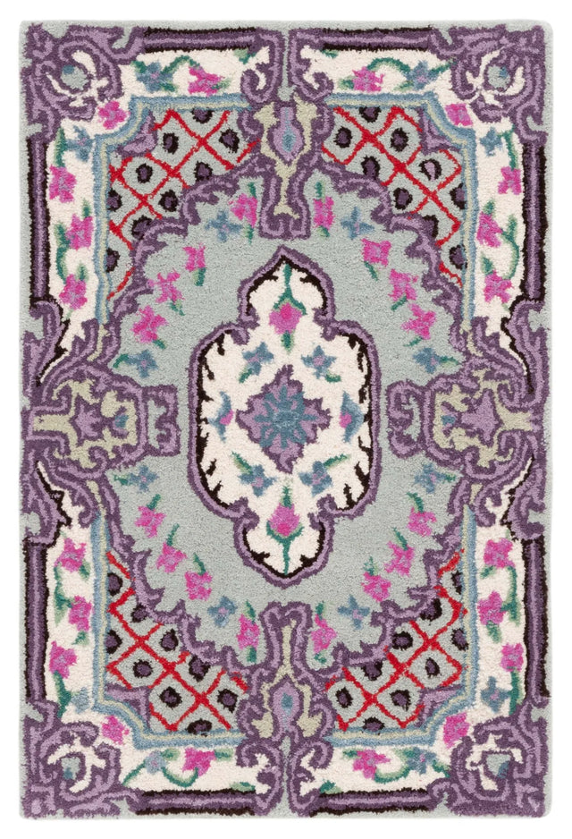 Safavieh Bellagio 2'-0" x 3'-0" Rug in Light Green / Ivory