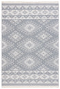 Safavieh Prairie 300 4'-0" x 6'-0" Rug in Blue / Grey