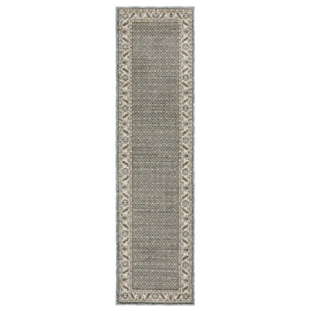 Oriental Weavers Sphinx Andorra 2429A Blue/Ivory Rugs - runner