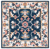 Safavieh Blossom 6'-0" x 6'-0" Rug in Blue / Ivory
