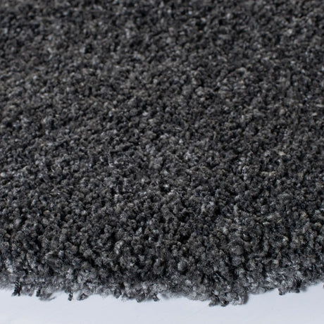 Safavieh Shag 6'-7" x 6'-7" Rug in Dark Grey