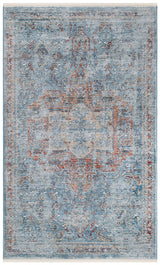 Safavieh Victoria 3'-0" x 5'-0" Rug in Navy / Red