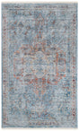 Safavieh Victoria 3'-0" x 5'-0" Rug in Navy / Red