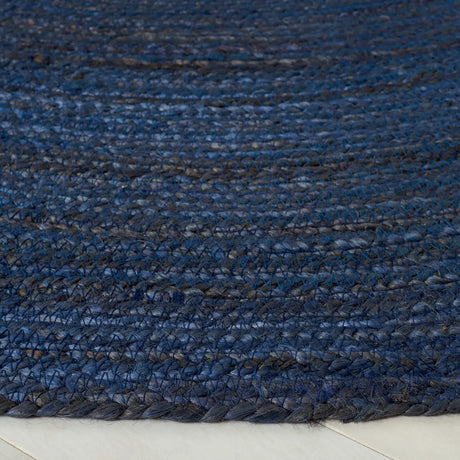 Safavieh Natural Fiber 5'-0" x 5'-0" Rug in Navy / Blue