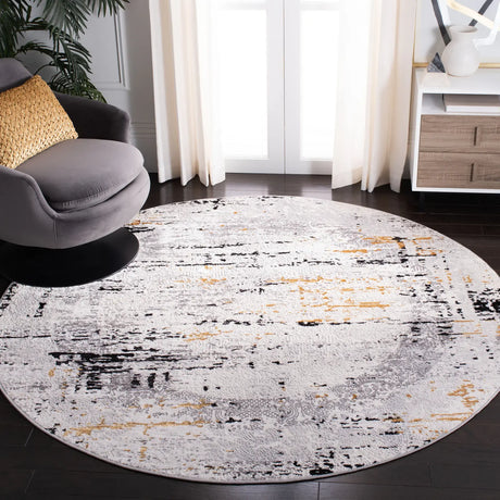 Safavieh Amelia 10'-0" x 10'-0" Rug in Grey / Gold