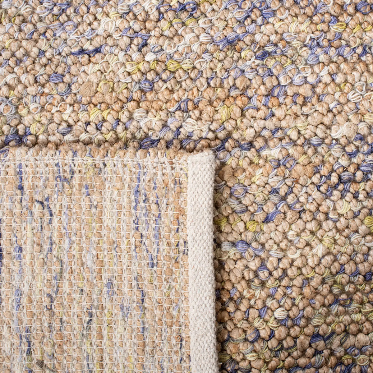 Safavieh Bohemian 4'-0" x 6'-0" Rug in Natural / Purple
