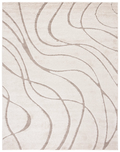 Safavieh Florida Shag 9'-6" x 13'-0" Rug in Cream / Beige
