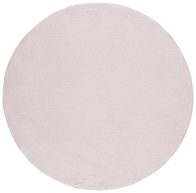 Safavieh River 6'-7" x 6'-7" Rug in Pink / Ivory