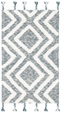 Safavieh Kenya 3'-0" x 5'-0" Rug in Teal / Ivory