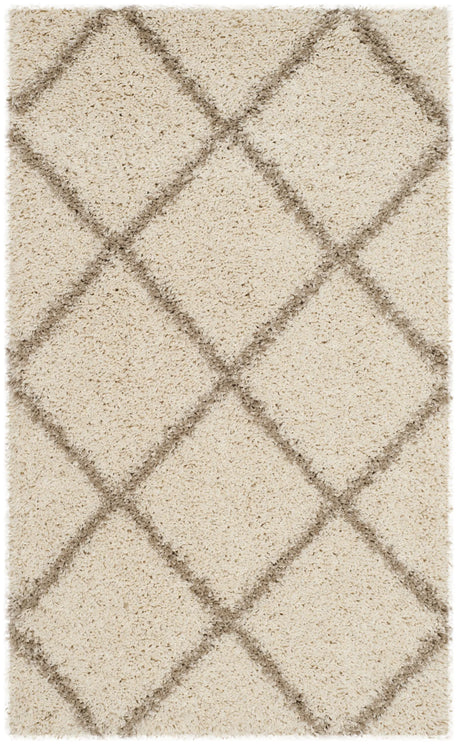 Safavieh Hudson Shag 2'-3" x 3'-9" Rug in Ivory / Beige