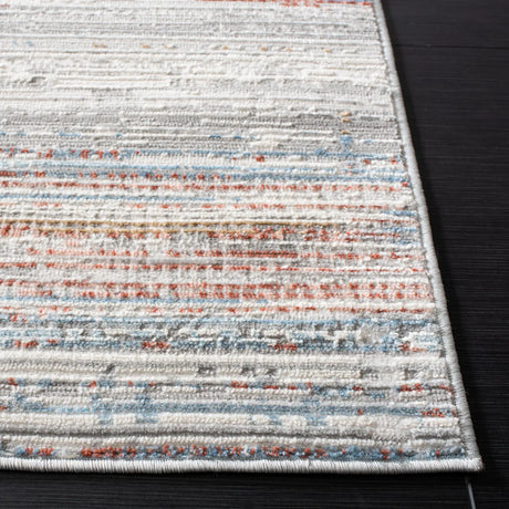 Safavieh Shivan 100 4'-0" x 6'-0" Rug in Ivory / Rust