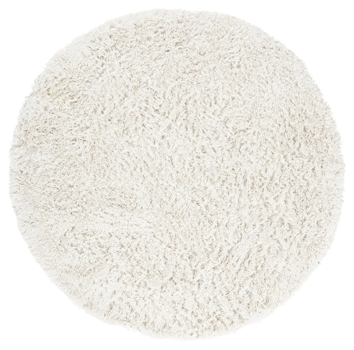 Safavieh Shag 6'-0" x 6'-0" Rug in White