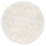 Safavieh Shag 6'-0" x 6'-0" Rug in White