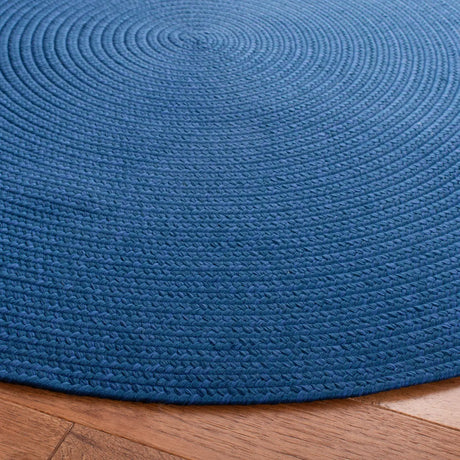 Safavieh Braided 5'-0" x 5'-0" Rug in Blue