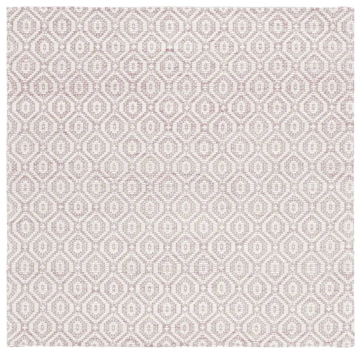 Safavieh Marbella 6'-0" x 6'-0" Rug in Pink / Ivory