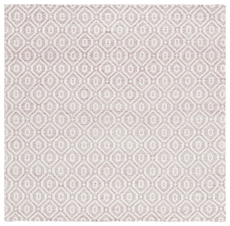 Safavieh Marbella 6'-0" x 6'-0" Rug in Pink / Ivory