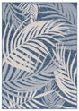 Safavieh Beach House 4'-0" x 6'-0" Rug in Blue / Ivory