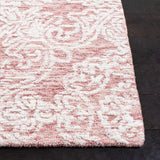 Safavieh Metro 4'-0" x 6'-0" Rug in Dark Pink / Ivory