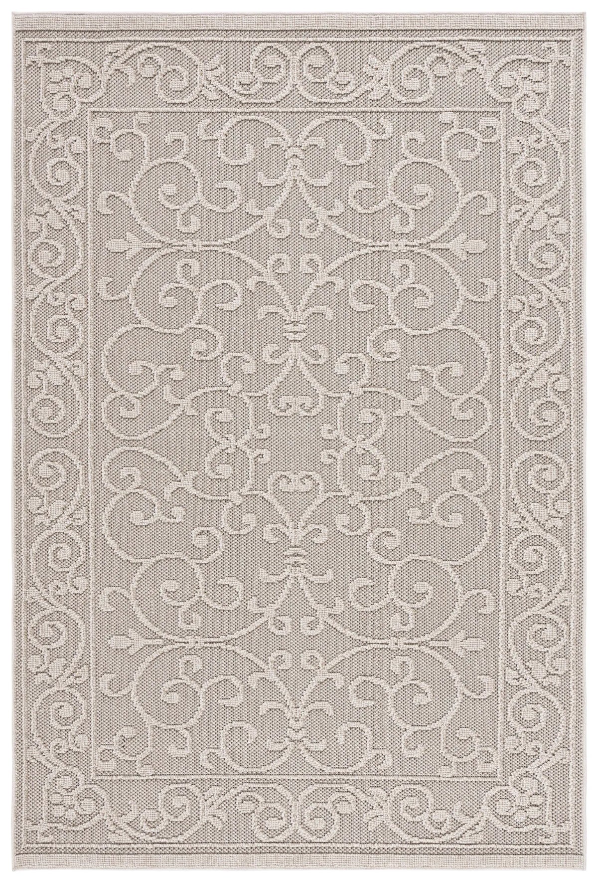 Safavieh Global 4'-0" x 6'-0" Rug in Beige / Light Beige