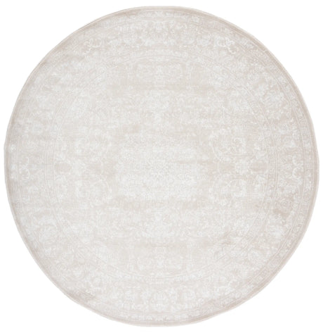 Safavieh Carnegie 6'-7" x 6'-7" Rug in Light Beige / Cream