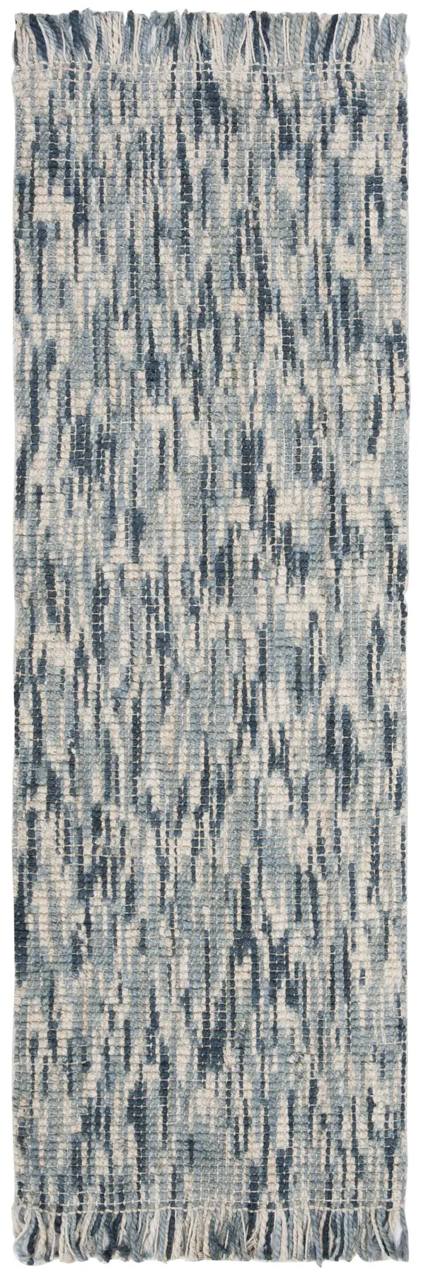Safavieh Natural Fiber 2'-6" x 8'-0" Rug in Blue / Ivory