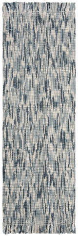 Safavieh Natural Fiber 2'-6" x 8'-0" Rug in Blue / Ivory