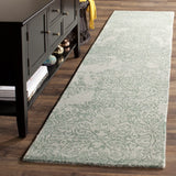 Safavieh Restoration Vintage 2'-3" x 8'-0" Rug in Grey / Turquoise