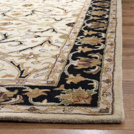 Safavieh Heritage 5'-0" x 8'-0" Rug in Ivory / Black