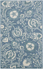 Nourison Aloha ALH17 Machine Made Blue Rug