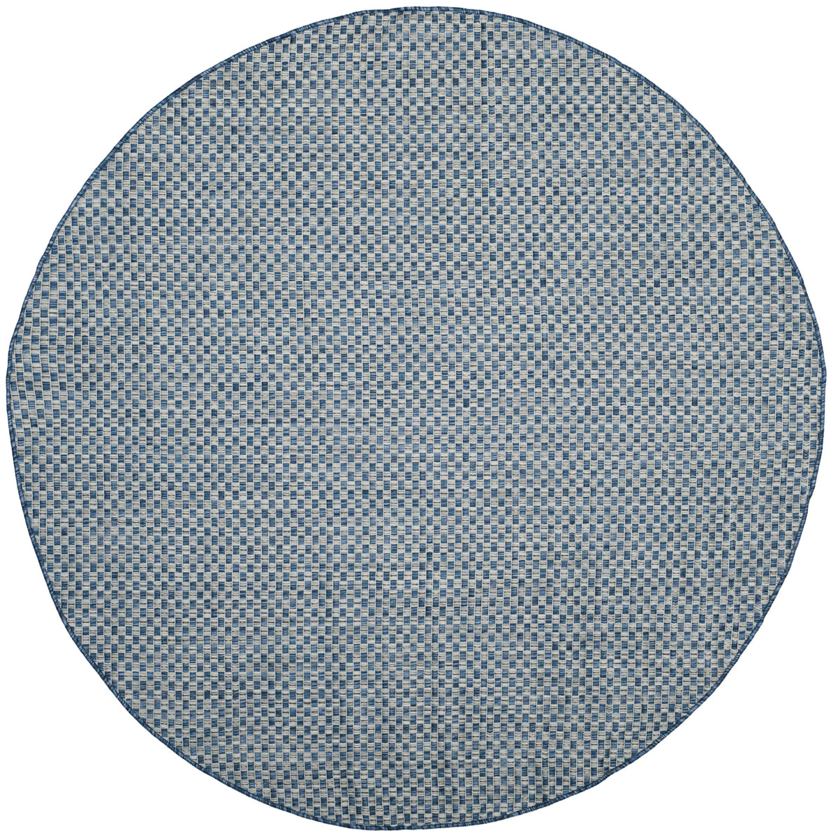 Safavieh Courtyard 10'-0" x 10'-0" Rug in Blue / Light Grey