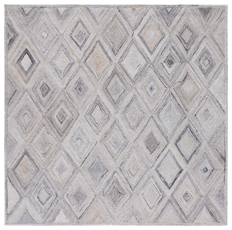 Safavieh Metro 6'-0" x 6'-0" Rug in Grey / Light Brown