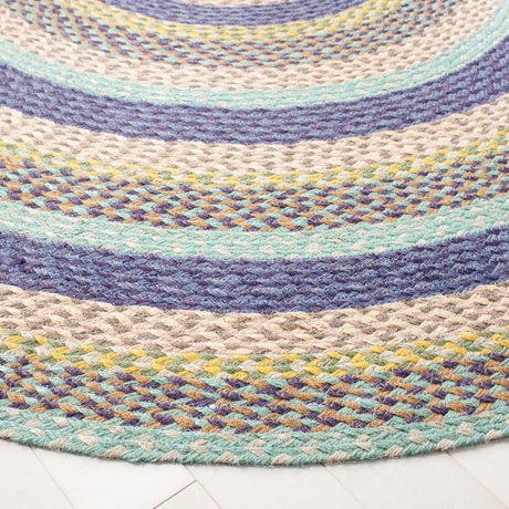 Safavieh Cape Cod 5'-0" x 5'-0" Rug in Blue / Green