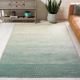 Safavieh Natural Fiber 5'-0" x 8'-0" Rug in Natural / Green