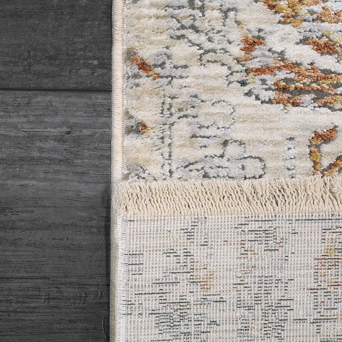 Dynamic Rugs Skyler 6714 Ivory/Multi Rug - Corner