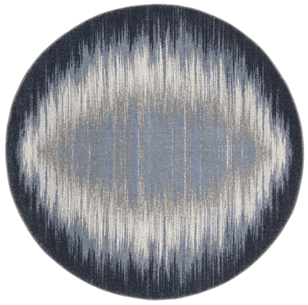 Safavieh Galaxy 5'-3" x 5'-3" Rug in Blue / Navy
