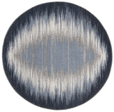 Safavieh Galaxy 5'-3" x 5'-3" Rug in Blue / Navy
